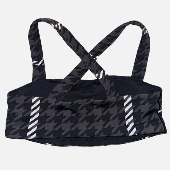 Aerie Offline- NWOT Women’s Gray Houndstooth Racerback Sports Bra size M - Picture 5 of 13